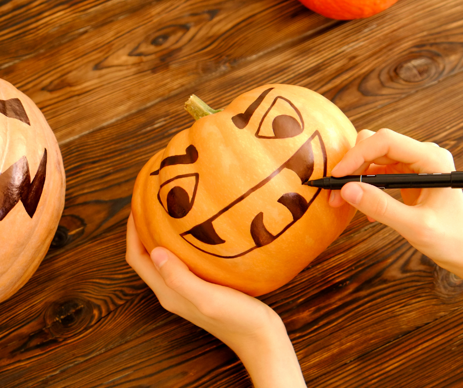 Halloween pumpkin creation